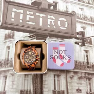 Michael Kors MK6887 Bradshaw Cheetah Ladies Chronograph Quartz Watch